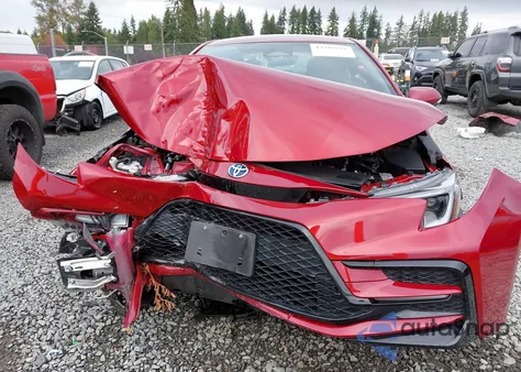 2024 Toyota Corolla Hybrid Se from USA, damaged, VIN JTDBDMHE4RJ010459